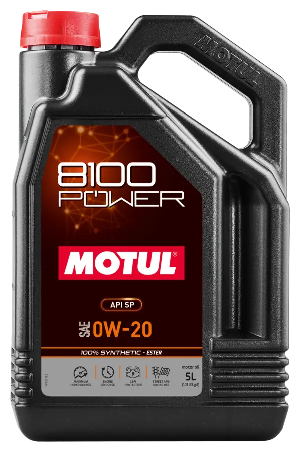 MOTUL 8100 POWER 0W-20 5L