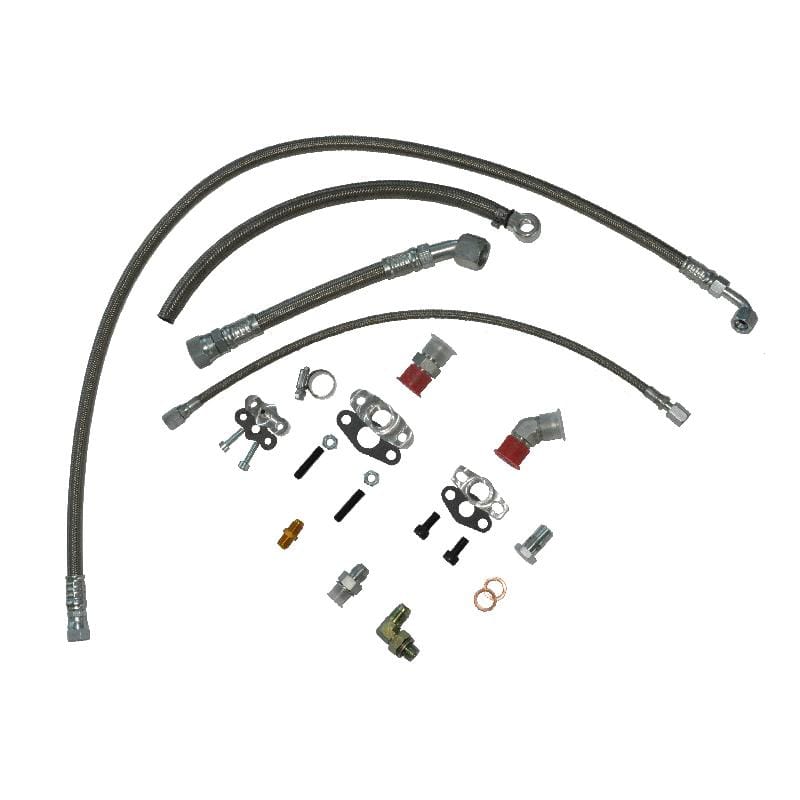 034-110-8005-AAN-GT Full Oil & Water Line Kit, Audi I5 20v - AAN/3B Drain with GT Turbo