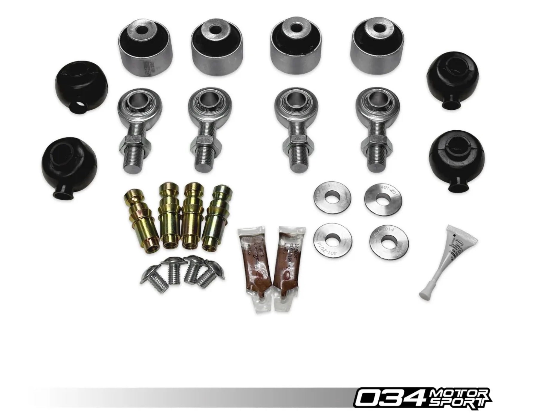 034 Motorsport Rebuild Kit, Density Line Adjustable Front Upper Control Arms for B9/B9.5 Audi