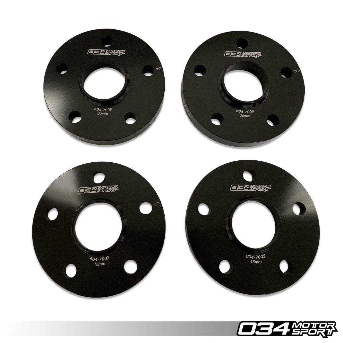 034 - Dynamic+ Flush Wheel Spacer Kit (MQB). Volkswagen Golf MK7 & Audi 8V S3 - 034-604-7013