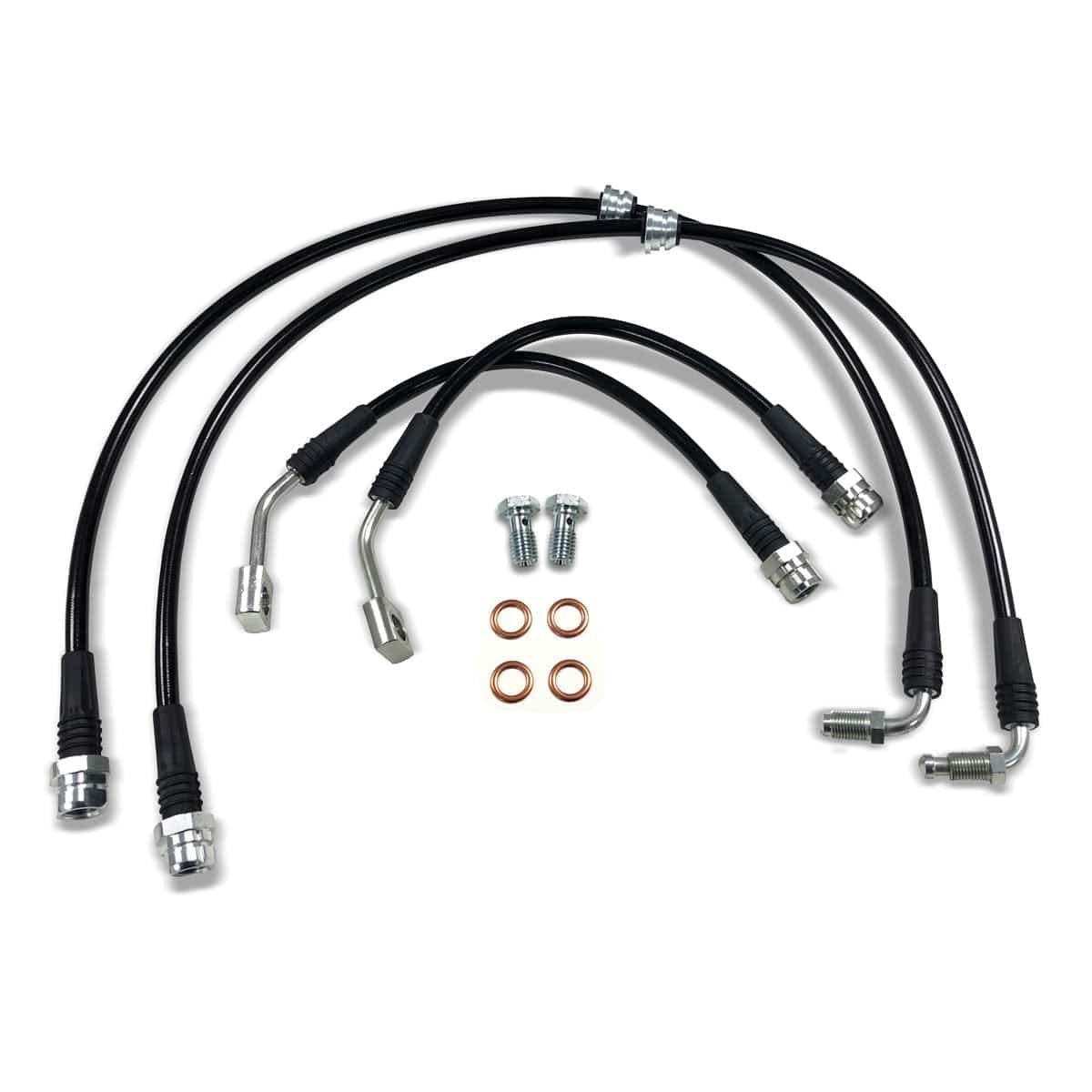 034 STAINLESS STEEL BRAIDED BRAKE LINE KIT, AUDI TT RS & RS3 8S/8V.5 - 034-303-0018