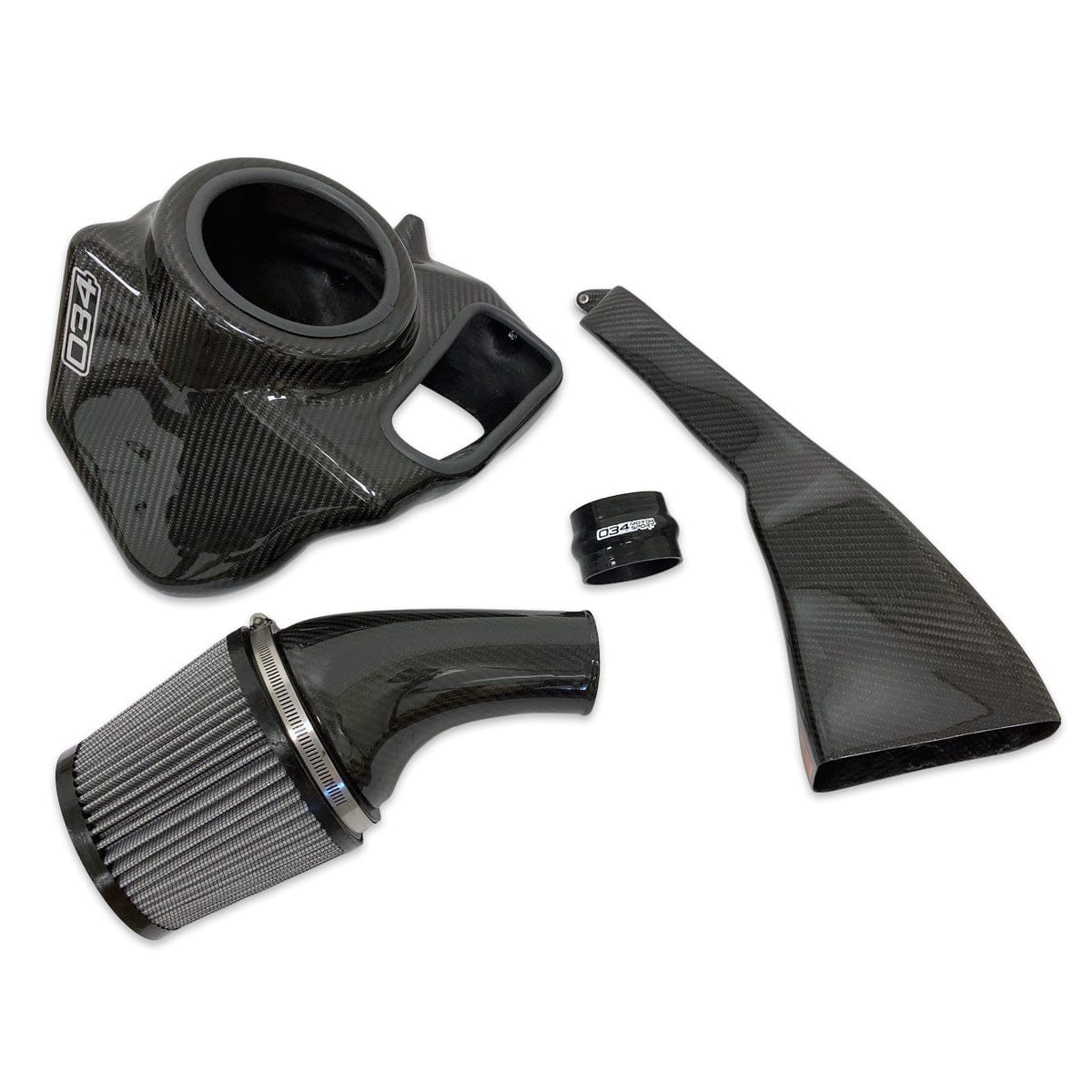 034 - X34 Carbon Fiber Full Cold Air Intake System, Audi B9 S4/S5 3.0 TFSI - 034-108-1029