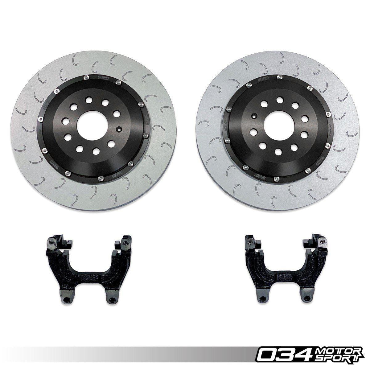 2-PIECE FLOATING REAR BRAKE ROTOR 350MM UPGRADE FOR MQB VW & AUDI - 034-301-2004