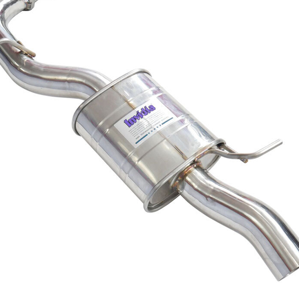 Invidia R400 Valved Cat Back Exhaust w/Round Tips - VW Golf R Mk7.5 - 0