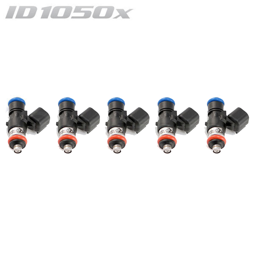 ID1050-XDS Injectors Set of 5, 34mm Length, 14mm Upper & Lower O-Ring - Audi RS3 8P, 8V/TTRS 8J, 8S