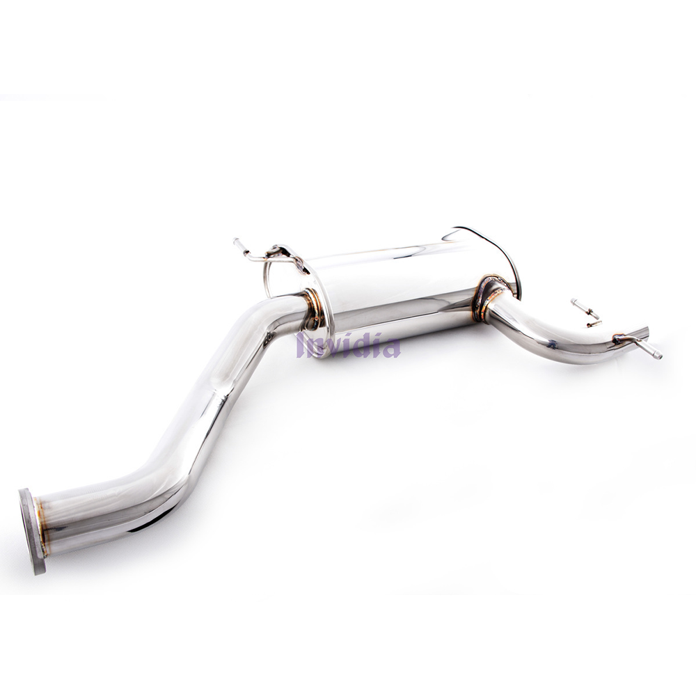 Invidia Q300 Turbo Back Exhaust w/Ti Tips - VW Golf GTI Mk6 - 0