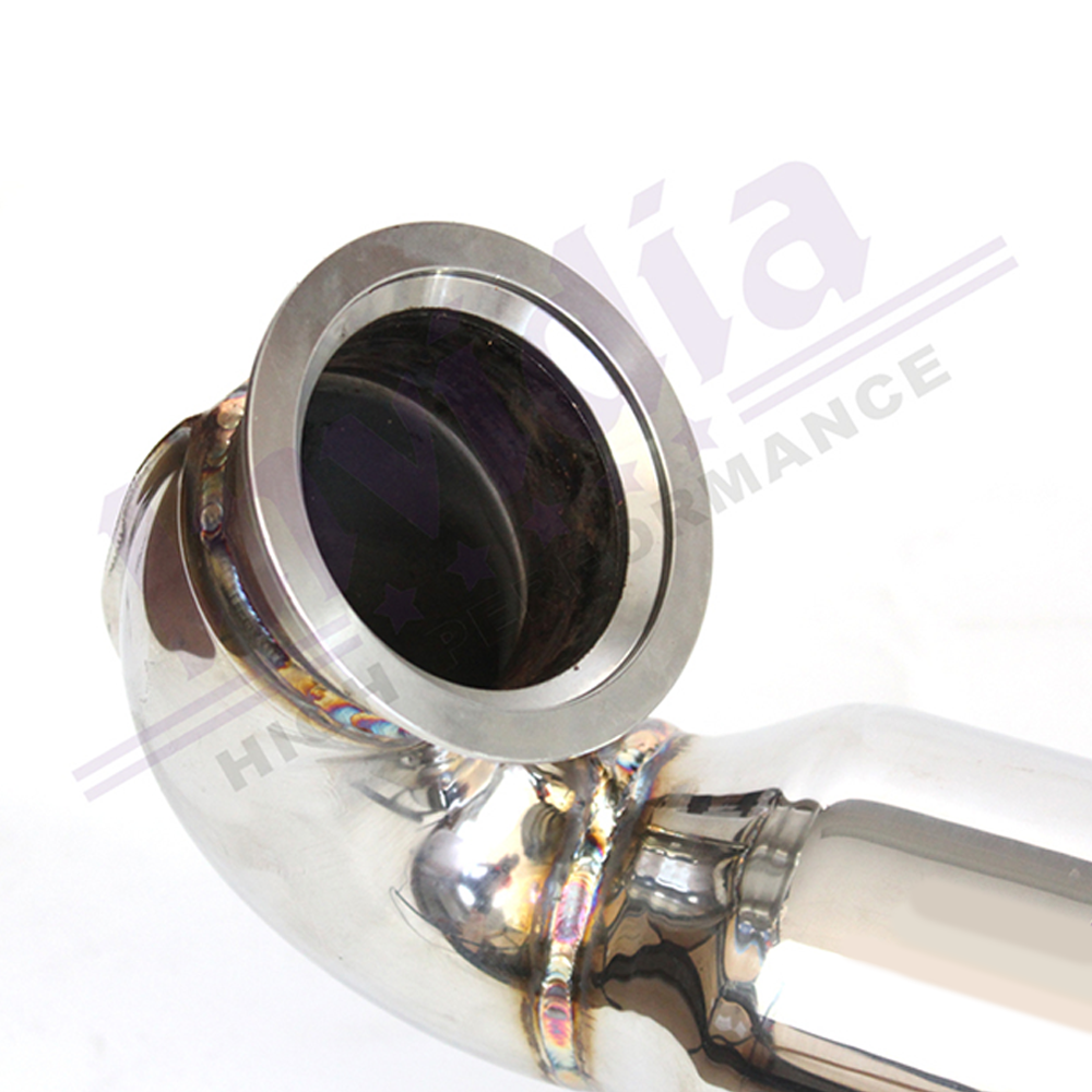 Invidia Down Pipe with High Flow Cat - VW Golf GTI Mk7, Mk7.5