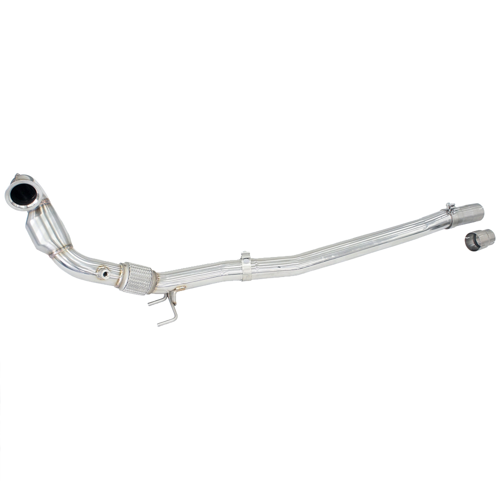 Invidia Down Pipe with High Flow Cat - Audi S3 8V/VW Golf R Mk7, Mk7.5