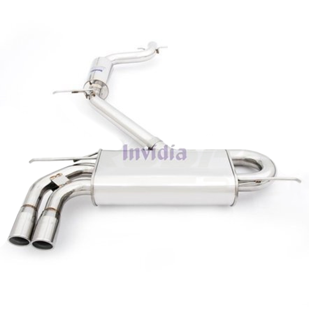 Invidia Q300 Cat Back Exhaust w/SS Tips - VW Golf GTI Mk5