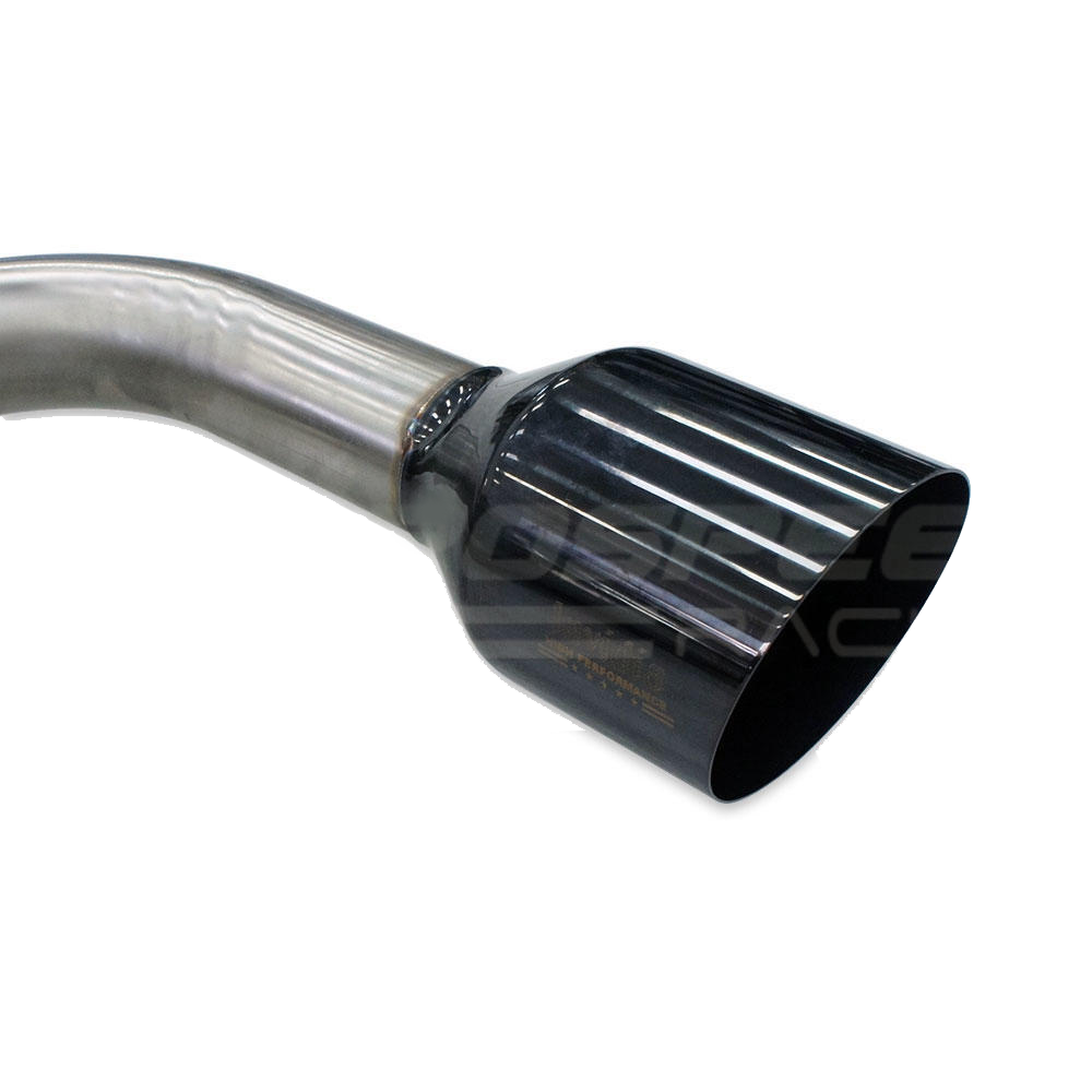 Invidia R400 "Signature Edition" Cat Back Exhaust w/Round Black Tips - VW Golf GTI Mk8