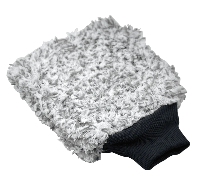 The Rag Company Cyclone Premium Microfibre Wash Mitt - Grey