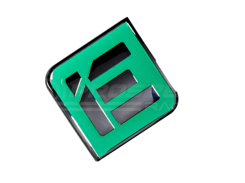 Integrated Engineering Logo Vehicle Badge Green