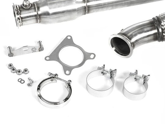 Integrated Engineering 3" Catted Down Pipe - Audi A3 8P FWD/VW Golf GTI Mk5 Mk6/Jetta Mk5 Mk6