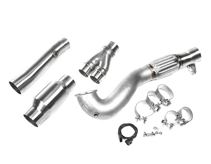 Integrated Engineering Performance Down Pipe - Audi RS3 8V 17+/TTRS 8S